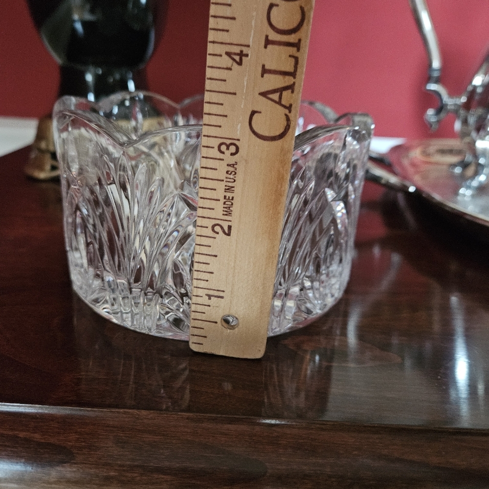 Crystal Candy Dish Heavy Weight - Picture 5 of 6